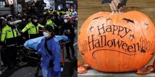 Sebabkan Ratusan Orang Tewas di Korea Selatan, Ini Asal-usul Perayaan Halloween