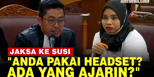 VIDEO: Jaksa Curiga Saksi Susi ART Putri-Sambo Pakai Headset Ada yang Ajarin