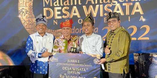 Dulu Rawan Kebakaran Lahan, Kini Dayun di Siak Juara 1 Desa Wisata Terbaik