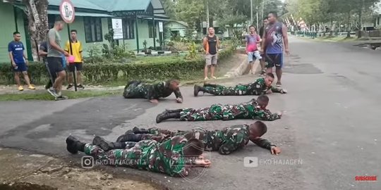 Begini Alasannya Tradisi Masuk Satuan Batalyon TNI Digembleng Fisik Oleh Senior