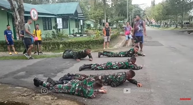 Begini Alasannya Tradisi Masuk Satuan Batalyon TNI Digembleng Fisik ...