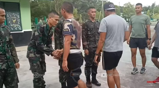 tradisi prajurit masuk batalyon