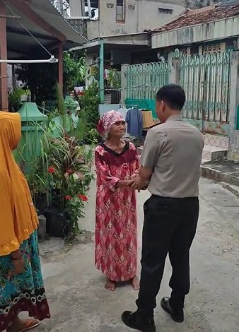 polisi jenderal bintang satu pulang kampung