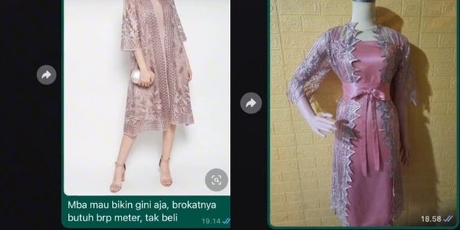 Wanita Ini Minta Dibuatkan Baju Kondangan Cantik, Hasilnya Bikin Nyesek