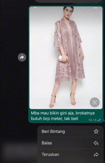 jahit baju tak sesuai ekspektasi