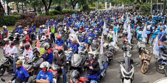 Buruh Tangerang Minta Kenaikan Upah Tahun Depan 24,5 Persen