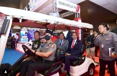 akp syarif gemetar kendarai golf car ditanya panglima bisa nyupirin enggak mas