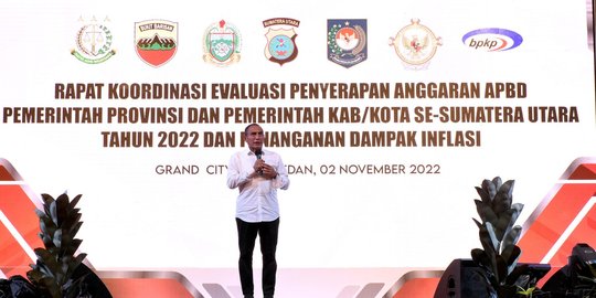 Mampu Kendalikan Inflasi, Provinsi Sumatra Utara Raih Penghargaan Ini