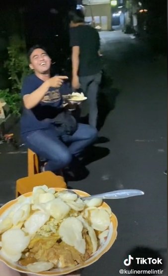 video lucu penjual tahu tek