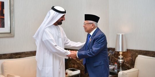 Wapres Ma'ruf Amin Rayu Dubai Holding Investasi di Ibu Kota Baru