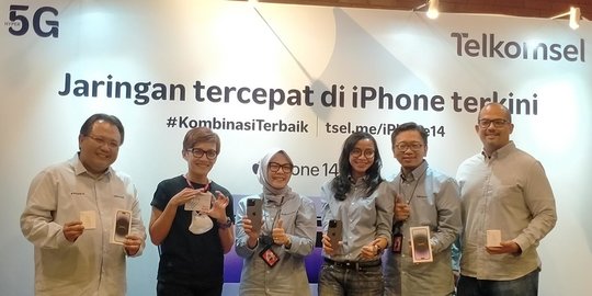 Telkomsel Gaet Erajaya Hadirkan iPhone 14 Series di GraPARI