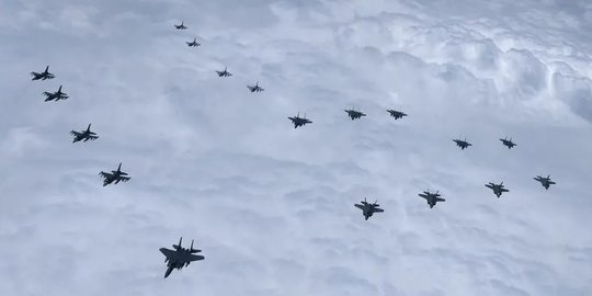 180 Jet Tempur Korut Terdeteksi di Dekat Perbatasan Korsel