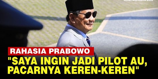 VIDEO: Prabowo Buka Rahasia saat Muda Ingin Jadi Pilot TNI AU Karena Pacarnya Keren