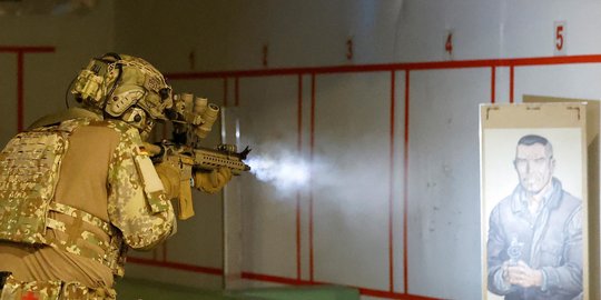 Intip Latihan Pasukan Elit Antiteror KSK di Jerman