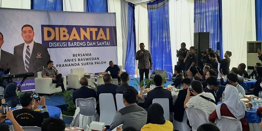 Safari Politik di Medan, Anies: Anak Muda itu Punya Perspektif Unik