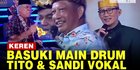 VIDEO: Basuki Main Drum, Tito & Sandi Nyanyi Lagu Armada "Pergi Pagi Pulang Pagi"