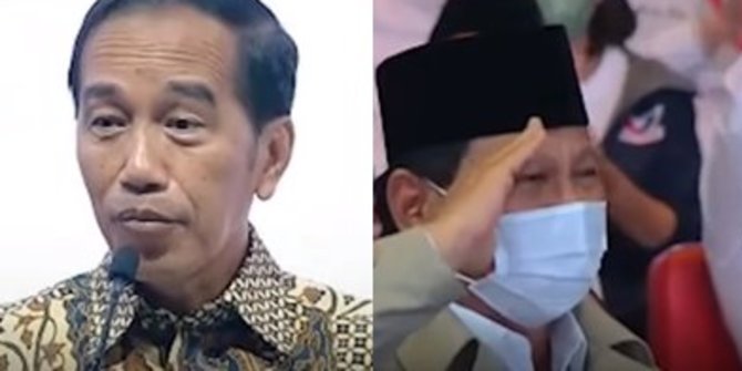 Prabowo Sampai Berdiri Dua Kali Hormat Ke Jokowi Ini Penyebabnya