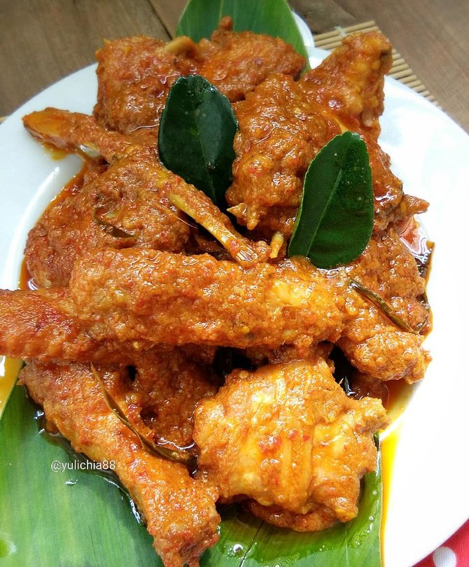 rendang ayam kampung