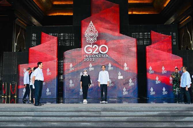 presiden jokowi cek kesiapan ktt g20