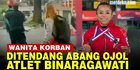 VIDEO: Wanita Korban Tendangan 'Kungfu' Abang Ojol, Atlet yang Harumkan Nama Bangsa