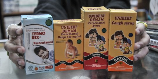 Cara Lindungi Kesehatan Anak Terlanjur Minum Obat Mengandung Etilen Glikol