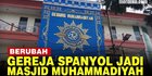 VIDEO: Dibeli Muhammadiyah, Gereja di Spanyol Berubah Menjadi Masjid