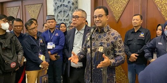 Reaksi Anies saat PKS Digoda Gabung Koalisi PKB-Gerindra