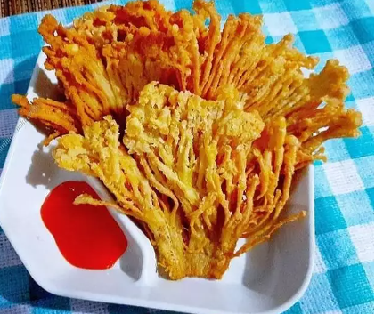 resep jamur enoki kekinian