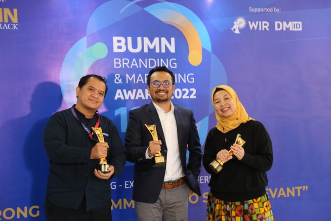 pertamina patra niaga sabet 3 penghargaan di ajang bumn branding amp marketing award