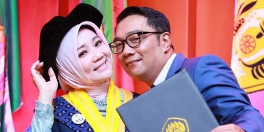 Selamat, Istri Ridwan Kamil Lulus S3, Sempat Bilang Pendidikan Harga Mati Baginya