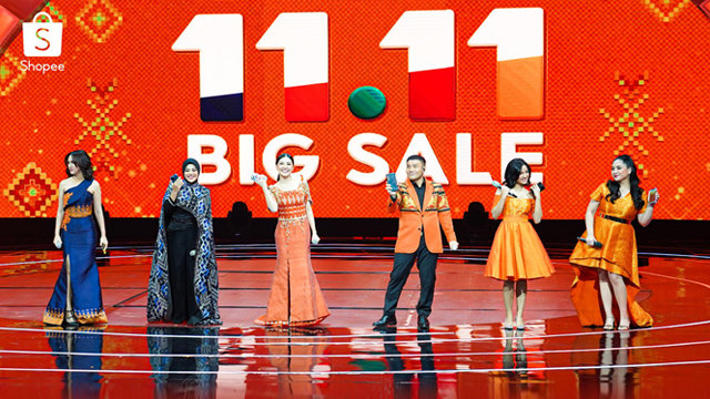 shopee 1111 2022 acara tv penjualan besar