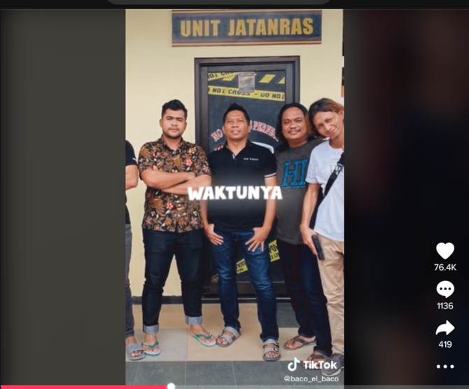 Jualan Bakso Malang And Jadi Ojol Pria Gondrong Ini Ternyata Polisi Lagi