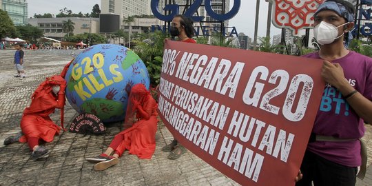 Aktivis Lingkungan Desak Negara-Negara G20 Tangani Krisis Iklim