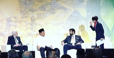 momen prabowo beri kode meminta kopi di forum g20