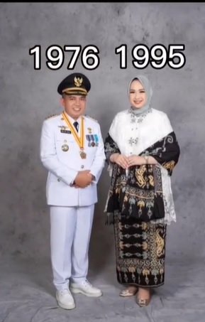 jodoh tak pandang usia walikota ini beda 19 tahun dengan istrinya masih kepala 2