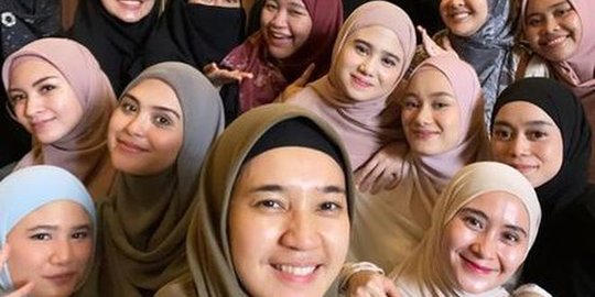 5 Potret Para Artis Pengajian Bareng, Ada Lesti hingga Dinda Hauw