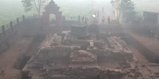 Komplek Pembesar Kerajaan Majapahit Ditemukan, Terkubur di Bawah Tanah
