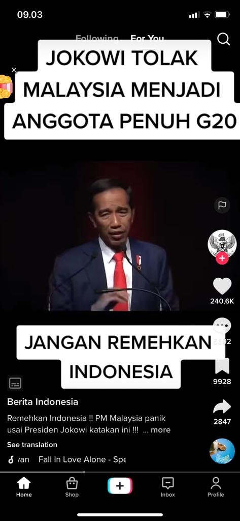 cek fakta hoaks presiden jokowi tolak malaysia jadi anggota tetap g20