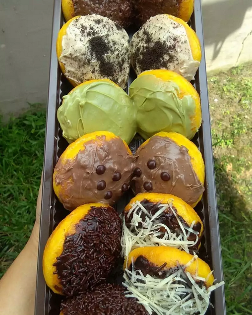 donat labu kuning