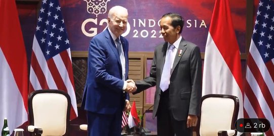 Presiden Jokowi Bertemu Joe Biden: Selamat Datang di Bali