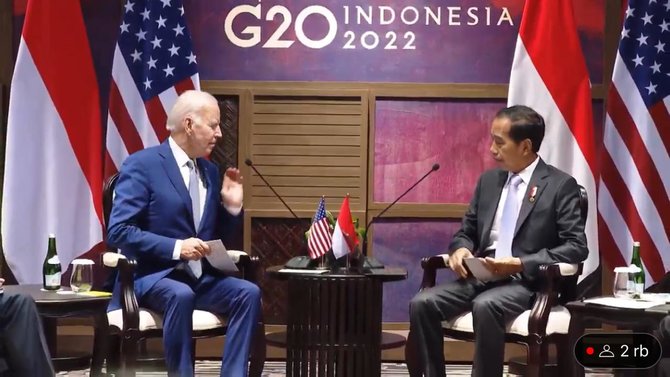 presiden jokowi bertemu presiden as joe biden