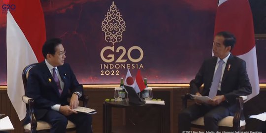 Usai Joe Biden, Presiden Jokowi Menerima PM Jepang Fumio Kishida