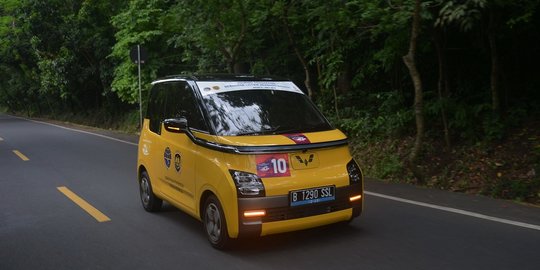 Berapa Kali Wuling Air ev Isi Daya Baterainya untuk Tiba di Bali Sejauh 1.250 Km?