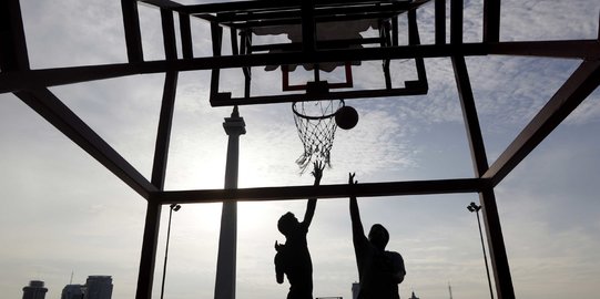 Mengeksplorasi Gambar Lapangan Bola Basket di Buku Tulis