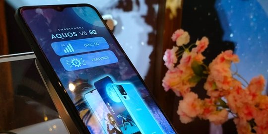 Smartphone Sharp Aquos V6 5G Dirilis Rp 3 Jutaan, Ini Spek dan Fitur Canggihnya