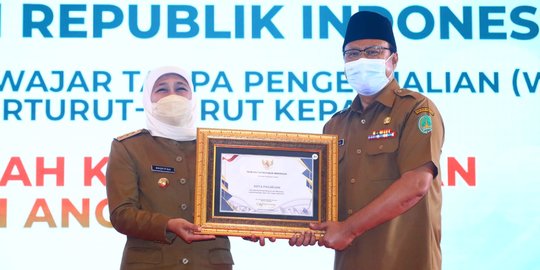 Pemkot Pasuruan Dua Kali Berturut-turut Raih WTP dari Kemenkeu