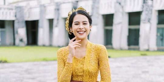 Pesona Maudy Ayunda Berkebaya Hadiri KTT G20 di Bali, Penampilannya Dipuji Sempurna