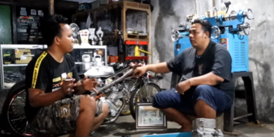 Hilangkan Trauma Tsunami Aceh, TNI Ini Jadi Mekanik Motor Balap Setelah Pulang Dinas