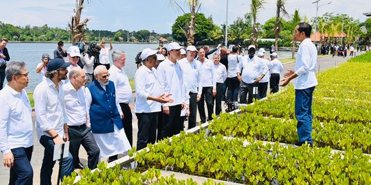 Jokowi Ajak Negara G20 Kolaborasi dalam Aksi Nyata Pembangunan Hijau