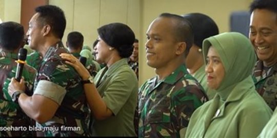 Panglima TNI & Istri Razia Ibu-Ibu Persit Gemuk, Ending-nya Bikin Ketawa Semua